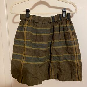 Burberry linen skirt